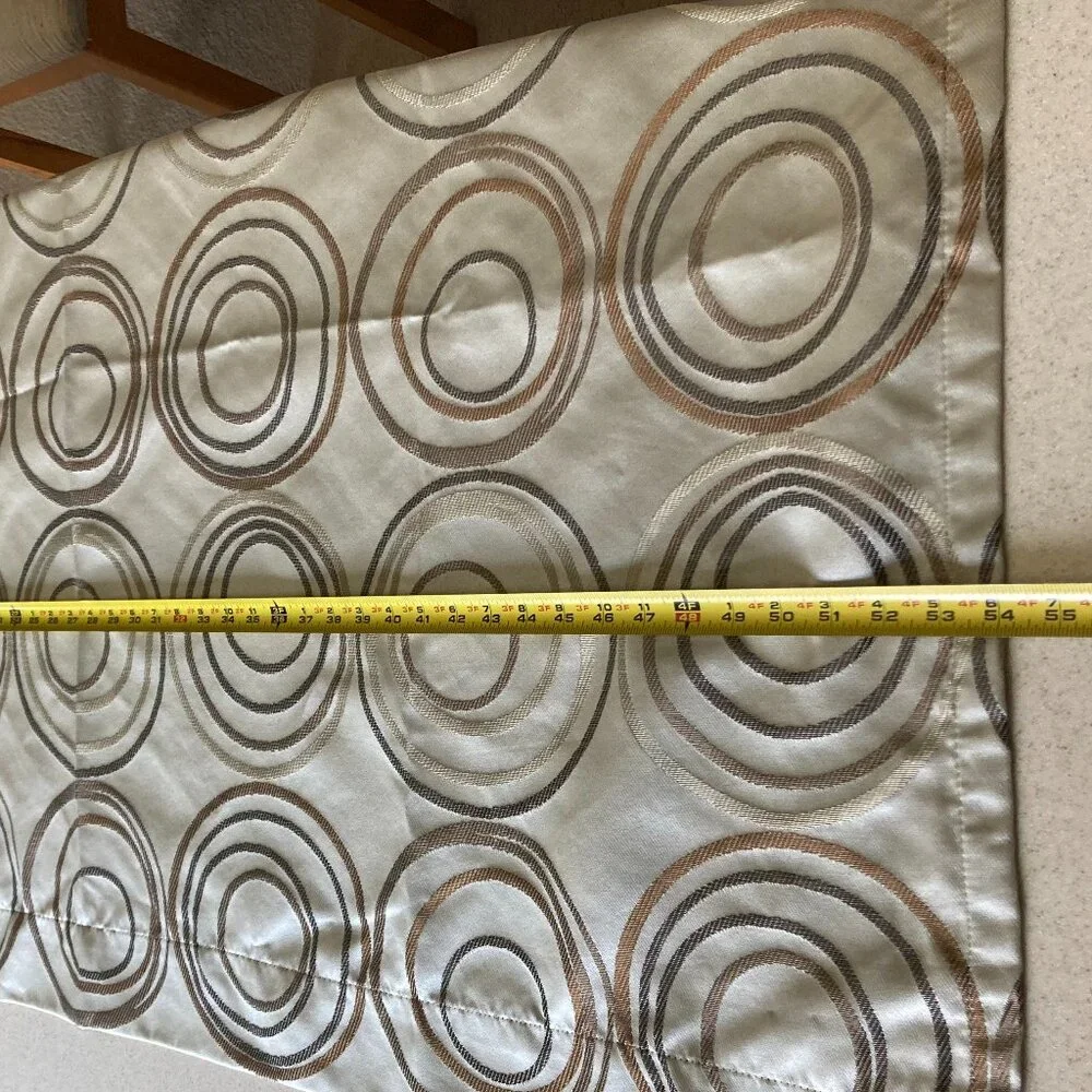 Apt 9 Geometric Grommet Curtain Panel - One Panel